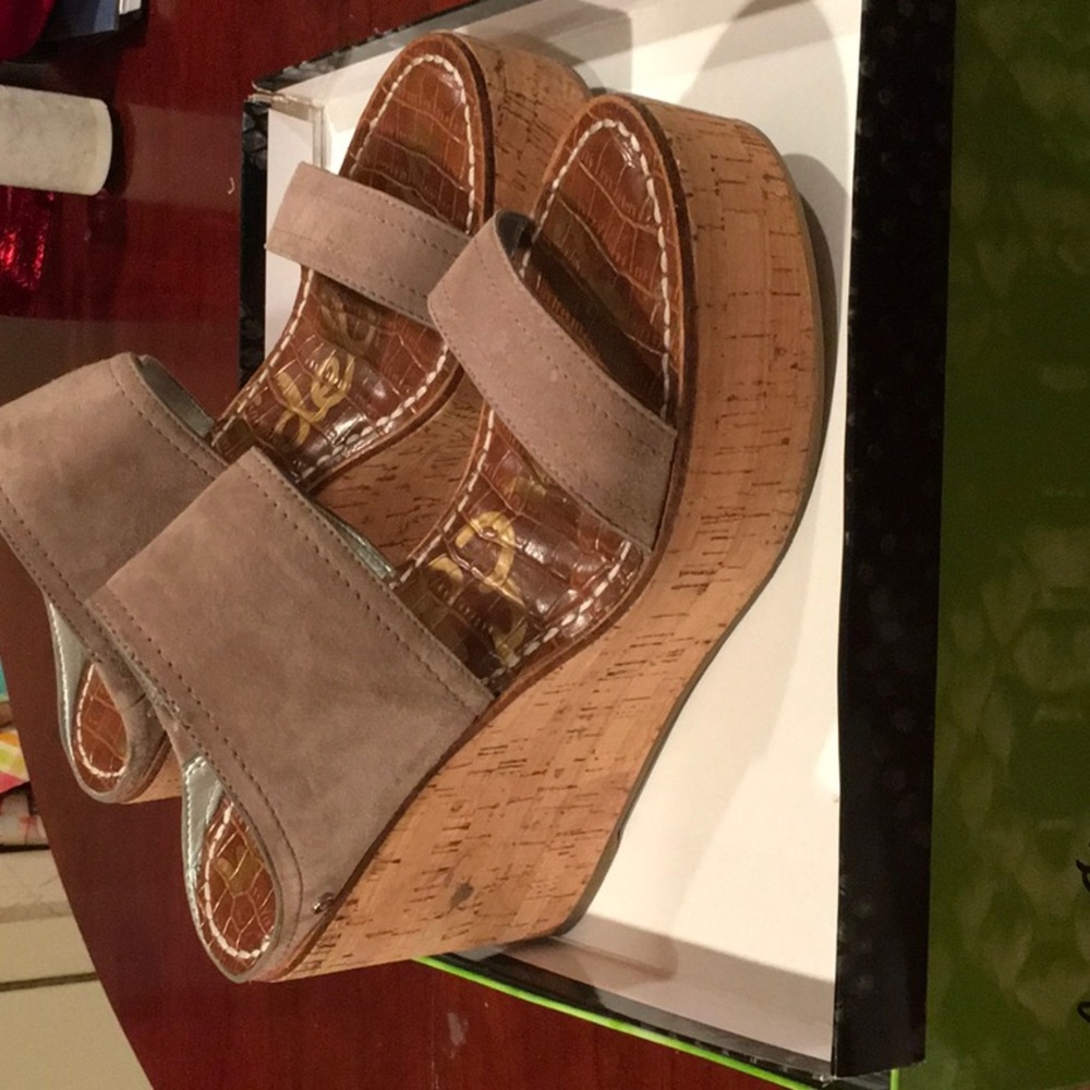 Sam Edelman high platform sandals